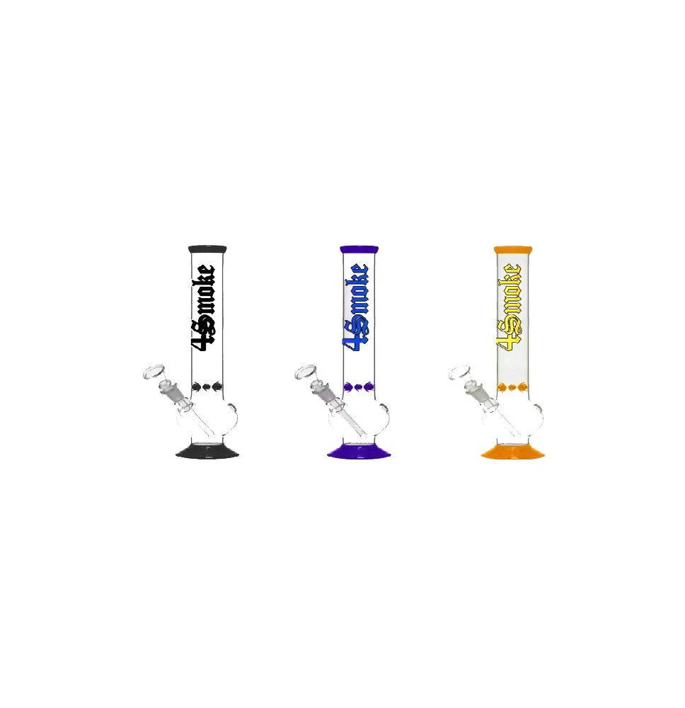 6 x 4Smoke 30cm Glass Percolator Bong - GB38