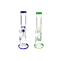 14" Large Percolator Glass Bong - GWP-14'' (GS0908)