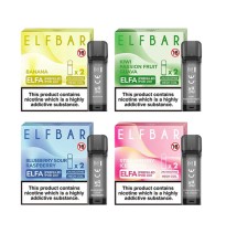 ELF Bar ELFA 20mg Replacement Prefilled Pods 2ml 1200 Puffs - 2 Pcs