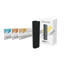 NUSO Heated Tobacco Sticks Starter Kit Bundles Strength 5 - 10 Packs (Free Nmate Device)