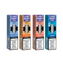 20mg Lost Mary 4in1 Prefilled Pods 1200 Puffs - 2 Pcs