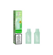 20mg Lost Mary BM600 Prefilled Replacement Pods 1200 Puffs - 2 Pcs
