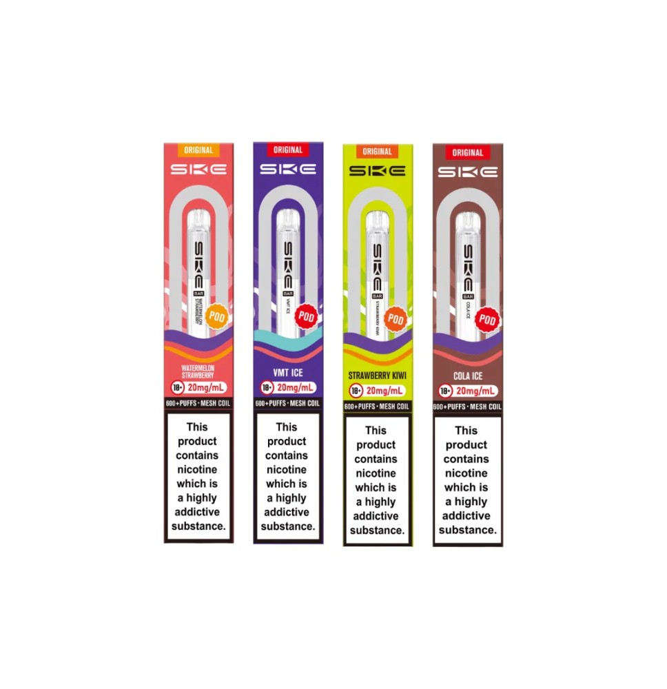 20mg SKE Bar 600 Replacement Prefilled Pod