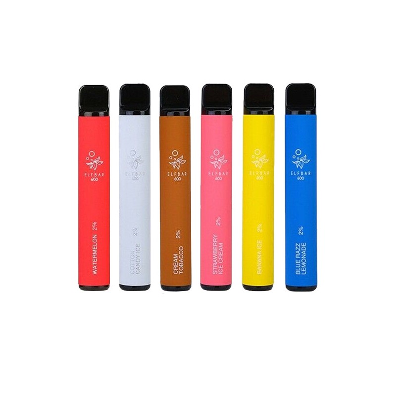 Buy 20mg ELF Bar Disposable Vape Pod 600 Puffs | Express Highs UK