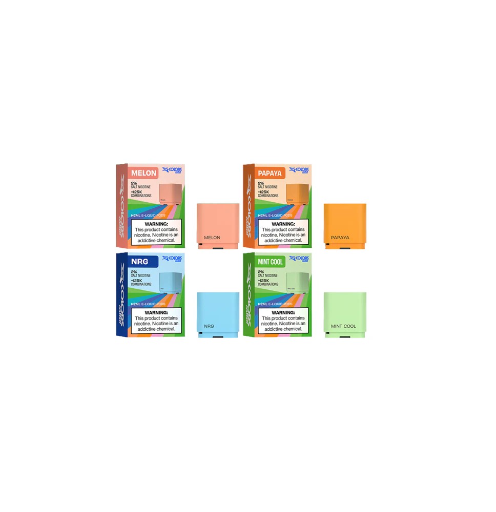 20mg ZColors by ZLabs Replacement Prefilled Pods 2ml 900 Puffs - 1 Pcs