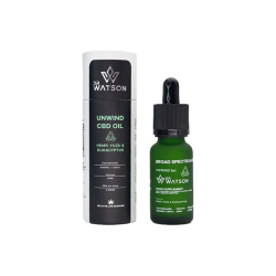 Buy Dr Watson 1500mg Broad-Spectrum Unwind CBD Oil 20ml | Express Highs UK