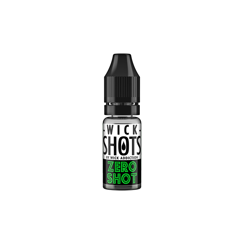 Buy 0mg Wick Addiction Wick Shots Zero Shot 10ml (70VG-30PG) | Express Highs UK