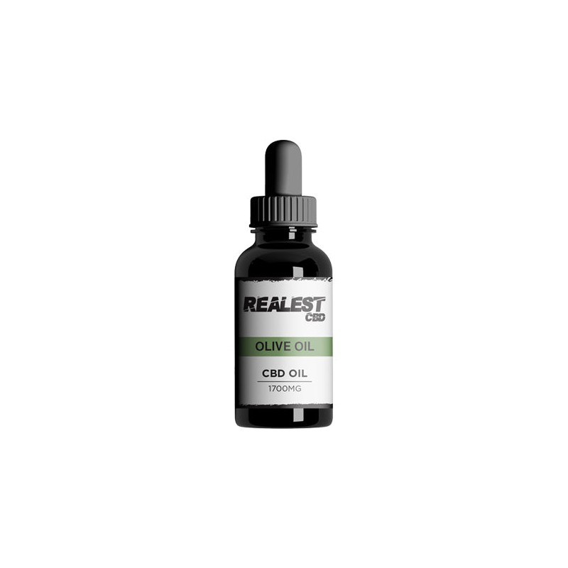 Buy Realest CBD 1700mg Broad Spectrum CBD Olive Oil - 30ml (BUY 1 GET 1 FREE) | Express Highs UK