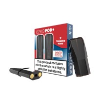 20mg Ezee POD+ Tobacco Replacement Prefilled Pod 2ml 1200 Puffs - 2 Pcs