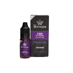 Buy Dr Watson 2500mg CBD Purple Haze E-Liquid - 10ml | Express Highs UK