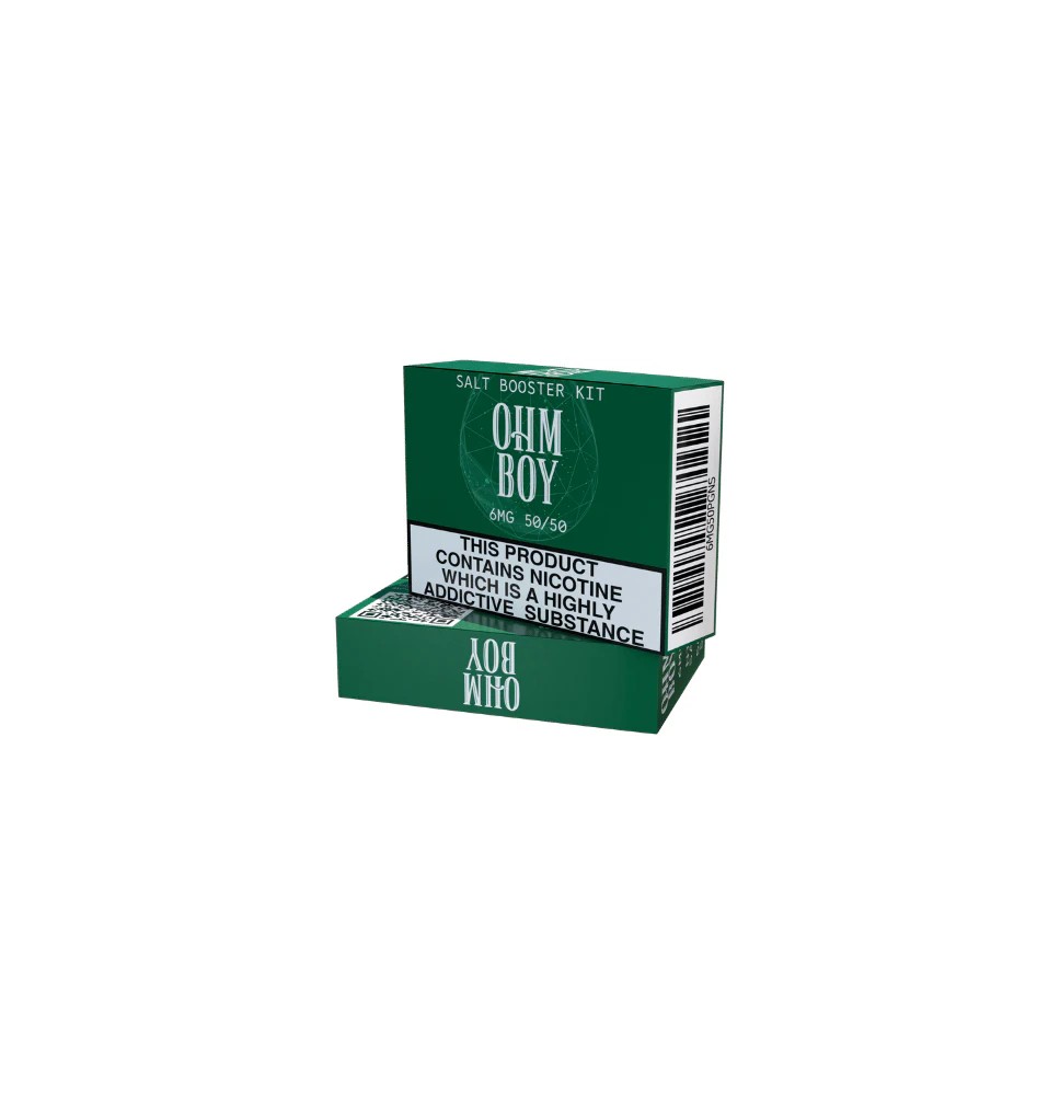 6mg Ohm Boy Longfill Booster Kit Nicotine Salt (50VG/50PG)