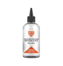 Just DIY Highest Grade 250ml Base Mix DIY E-liquid Concentrate (70VG/30PG)