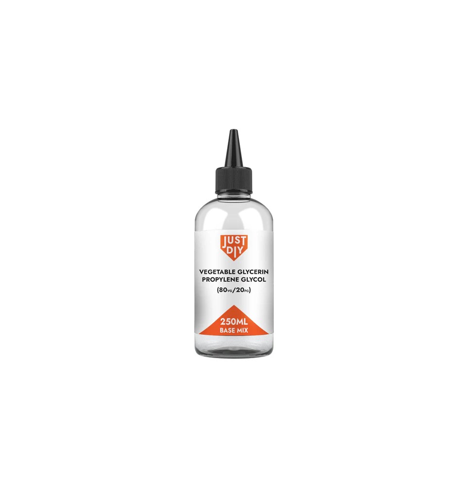 Just DIY Highest Grade 250ml Base Mix DIY E-liquid Concentrate (80VG/20PG)