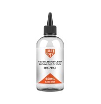 Just DIY Highest Grade 250ml Base Mix DIY E-liquid Concentrate (50VG/50PG)