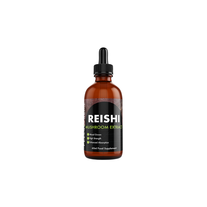 Buy Feel Supreme Reishi Mushroom Liquid Tincture - 60ml | Express Highs UK