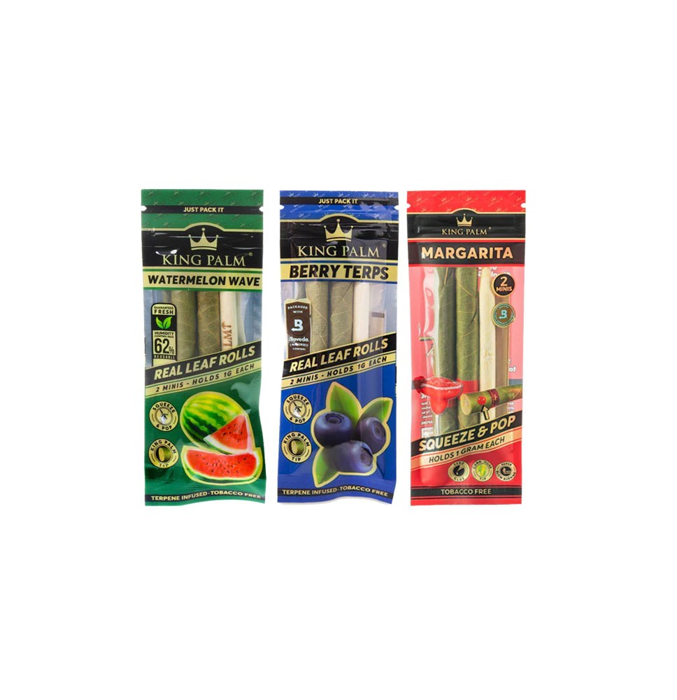 2 King Palm Mini 1G Rolls