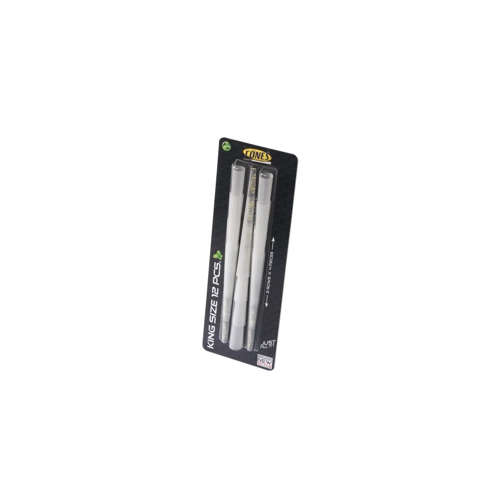 Cones King Size pre-rolled Cones - 12 Pieces