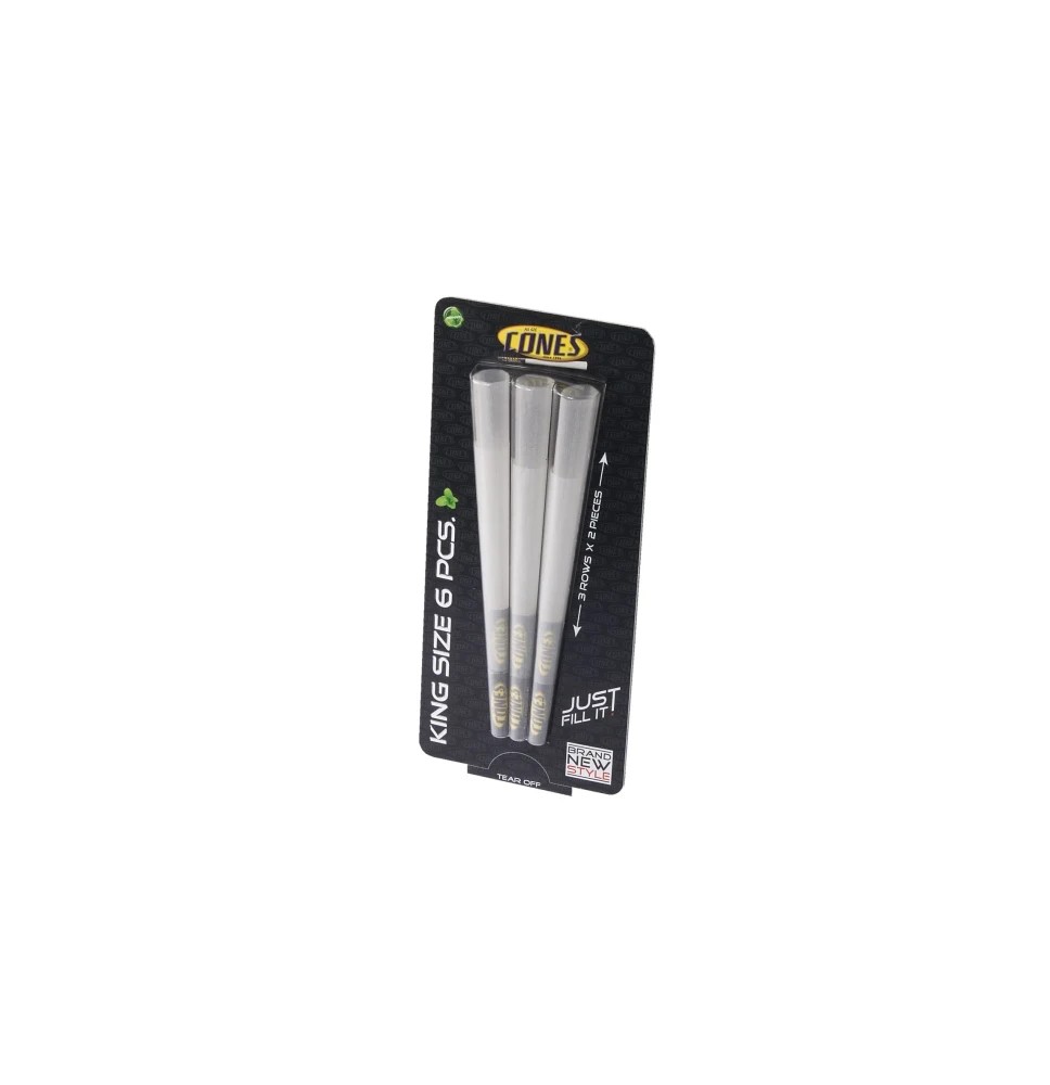 Cones King Size Pre-rolled 6 Pieces Blister Pack