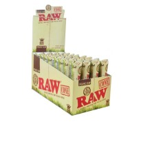 3 x 32 RAW Organic Hemp King Sized Pre-Rolled Cones