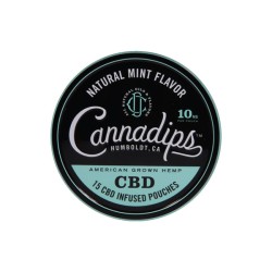 Buy Cannadips 150mg CBD Snus Pouches - Natural Mint | Express Highs UK