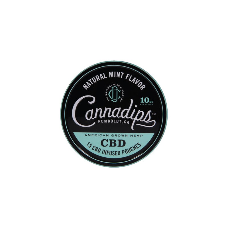 Buy Cannadips 150mg CBD Snus Pouches - Natural Mint | Express Highs UK