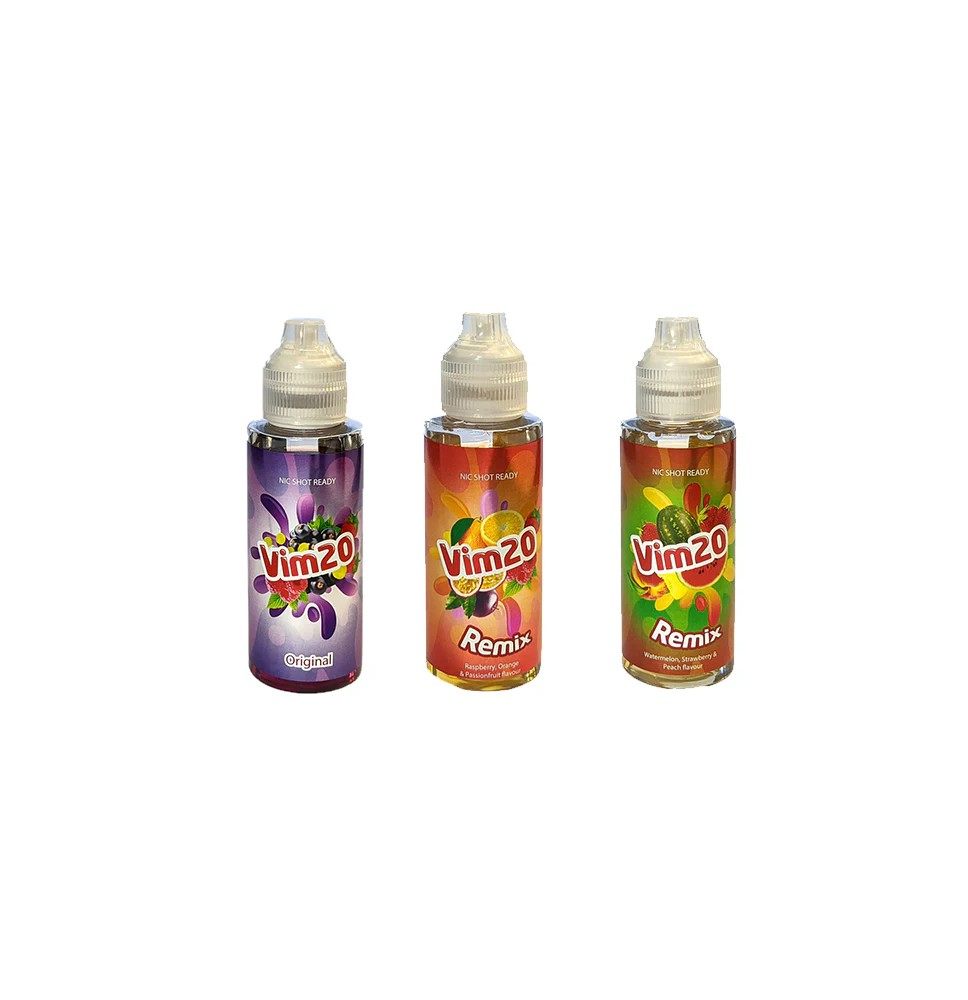 Vim20 By Signature Vapours 100ml E-liquid 0mg (50VG/50PG)