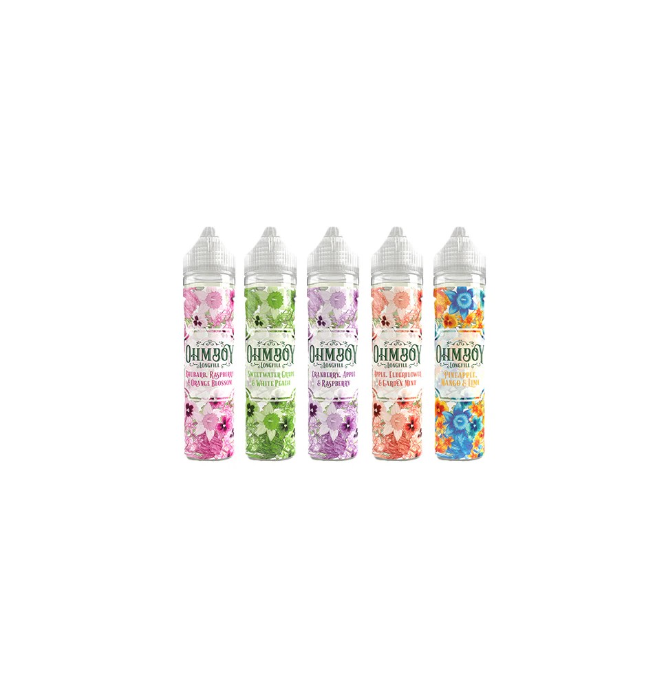 0mg Ohm Boy 60ml Longfills (50VG/50PG)