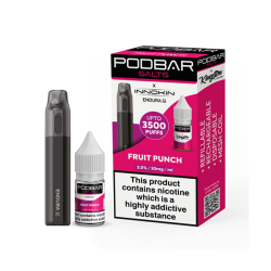 Buy 10mg Podbar Salts by Kingston x Innokin Endura S1 Disposable Vape Kit 3500 Puffs | Express Highs UK