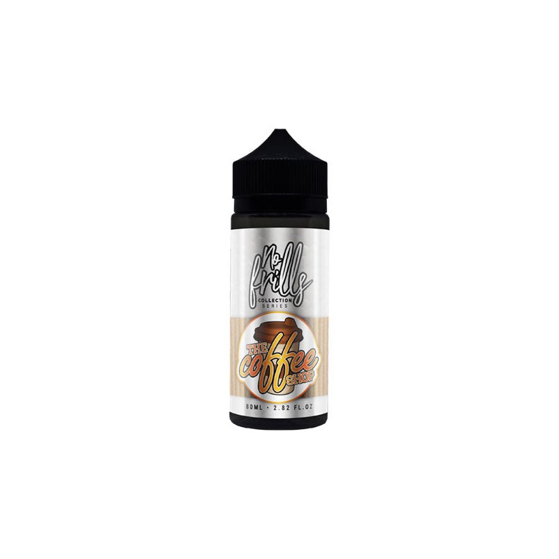 Buy No Frills Collection Coffee Shop 80ml Shortfill 0mg (80VG/20PG) | Express Highs UK