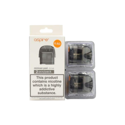 Buy Aspire Minican Replacement Pods Two Pack 2ml (0.8Ohm/1.2Ohm) | Express Highs UK