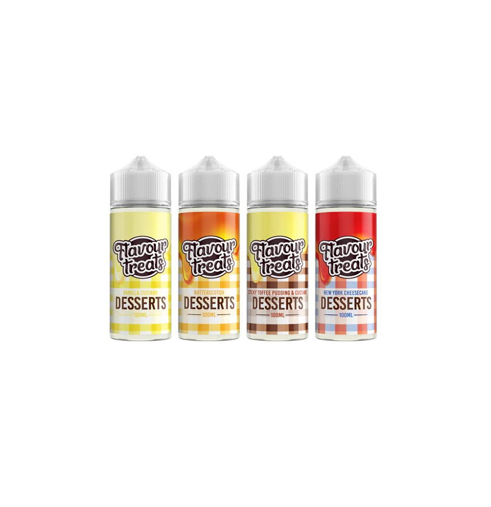 Flavour Treats Desserts by Ohm Boy 100ml Shortfill 0mg (70VG/30PG)