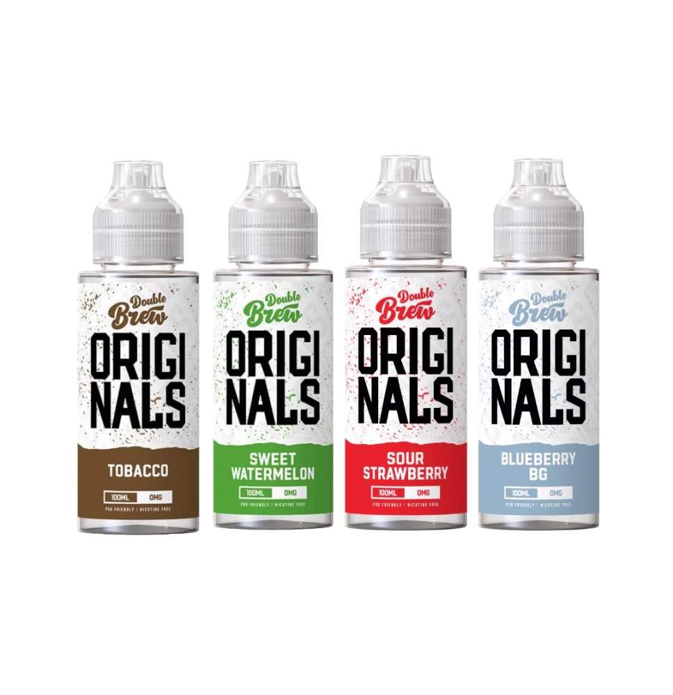 0mg Ohm Brew Originals XL Double Brew 100ml Shortfill (50VG/50PG)