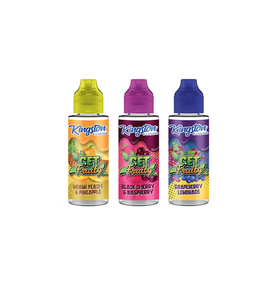 Kingston Get Fruity 100ml Shortfill 0mg (70VG/30PG)