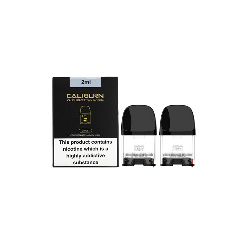 Buy Uwell Caliburn G2 Replacement Pod Cartridge 2PCS 2ml (No Coils Included) | Express Highs UK