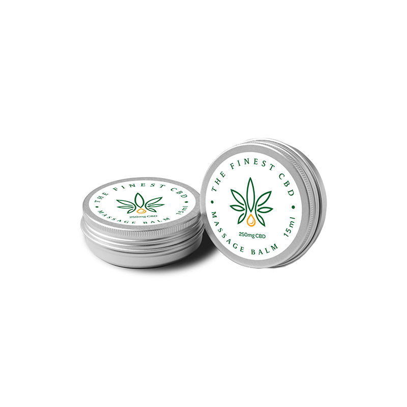 Buy The Finest Balm 250mg CBD Massage Balm - 15ml | Express Highs UK