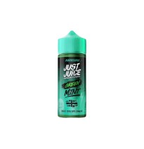 0mg Just Juice MINT 100ml Shortfill (70VG/30PG)