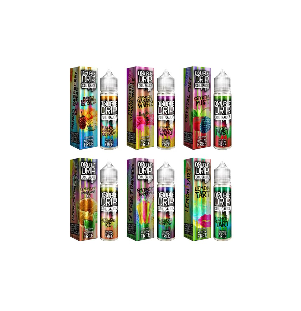 EXPIRED:: Double Drip 0mg 50ml Shortfill (80VG/20PG)