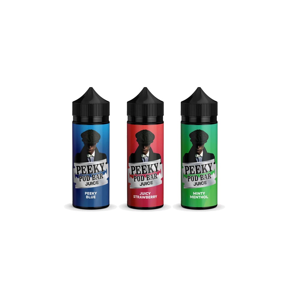 Peeky Blenders Pod Bar Juice 100ml Shortfill 0mg (50VG/50PG)