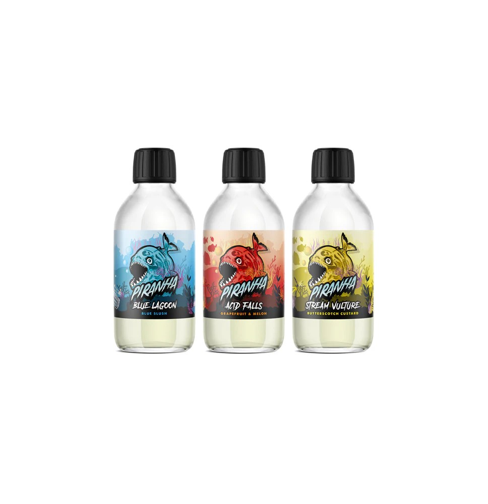 Piranha 200ml Shortfill 0mg (80VG/20PG)
