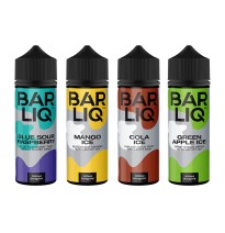 0mg Bar Liq shortfill 120ml (70VG/30PG)