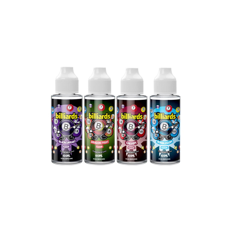 Expired :: Billiards Original 0mg 100ml Shortfill (70VG/30PG)