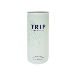 Buy 12 x TRIP 15mg CBD Infused Lemon & Basil Drink 250ml | Express Highs UK