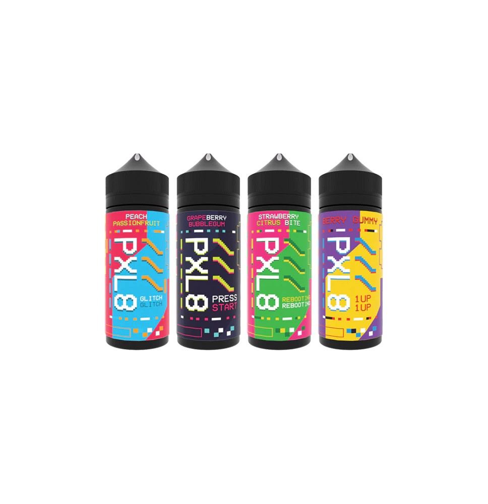 PXL8 100ml Shortfill 0mg (70VG/30PG)