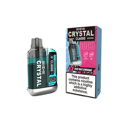 Buy 20mg SKE Crystal CL6000 Disposable Rechargeable Vape Kit 6000 Puffs | Express Highs UK