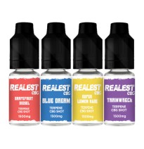 Realest CBD 1500mg Terpene Infused CBG Booster Shot 10ml (BUY 1 GET 1 FREE)