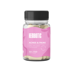 Buy Hembiotic 5000mg Bulk Functional CBD Capsules - 200 Caps | Express Highs UK