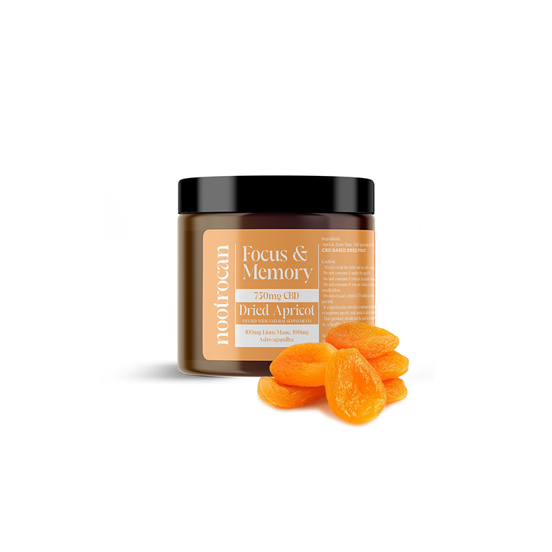 Buy Nootrocan 750mg Full Spectrum CBD Nootropic Dried Fruits - 300g | Express Highs UK