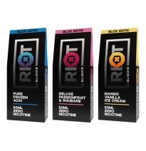 0mg Riot Squad Black Edition V2 2x 50ml Shortfill (70VG/30PG)