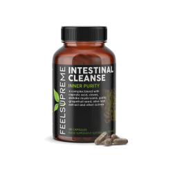 Buy Feel Supreme Intestinal Cleanse Inner Purity Capsules - 90 Caps | Express Highs UK