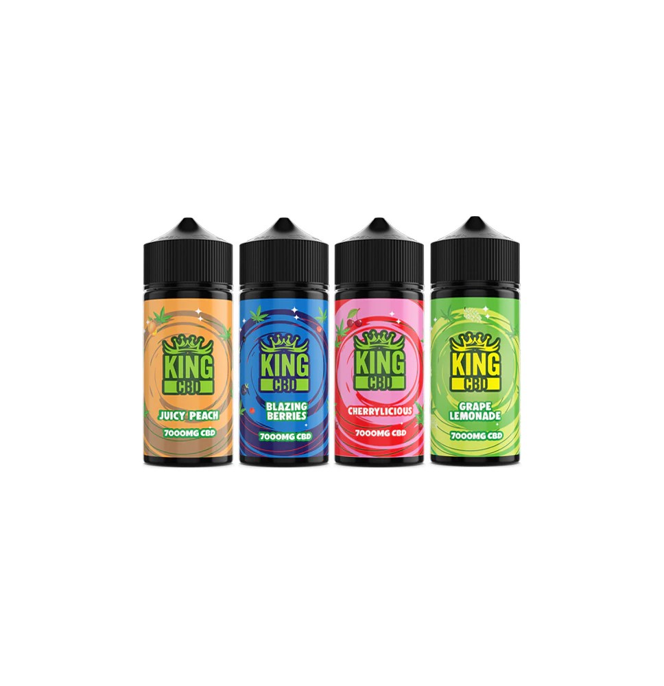 King CBD 7000mg CBD E-liquid 120ml (BUY 1 GET 1 FREE)
